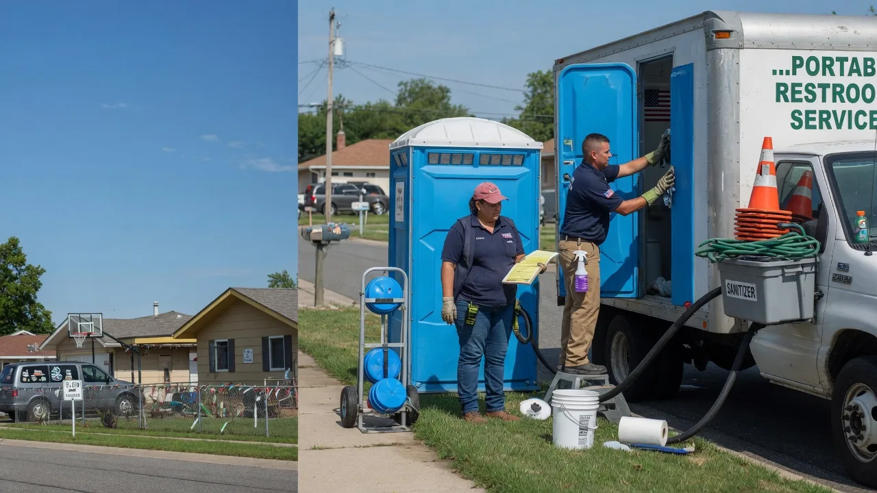 Portable Toilet Rental in Mead, NE near me